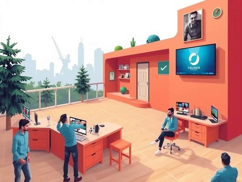 Cyberpunk Runner Mobile Game